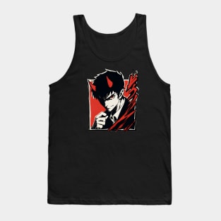 Anime Wonderland: Whimsical Art Prints Featuring Manga-Inspired Designs for Otaku Bliss! Tank Top